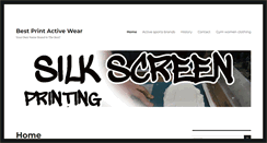 Desktop Screenshot of bestprintsactivewear.com